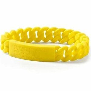 Marc Jacobs Silicone Bracelet Yellow